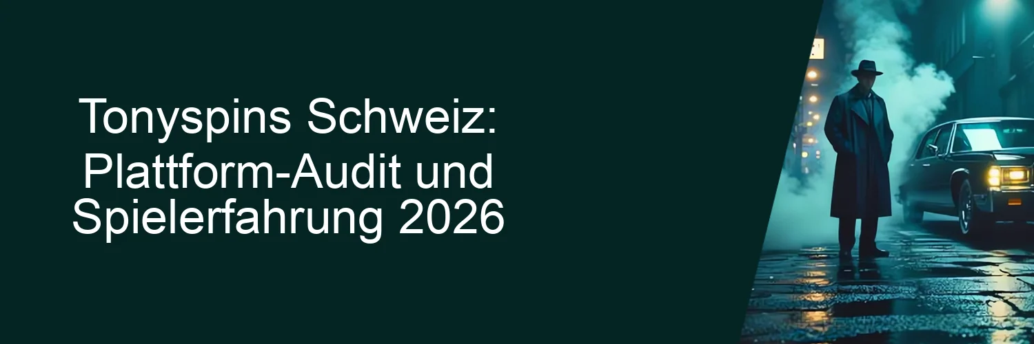Tonyspins Schweiz: Plattform-Audit und Spielerfahrung 2026