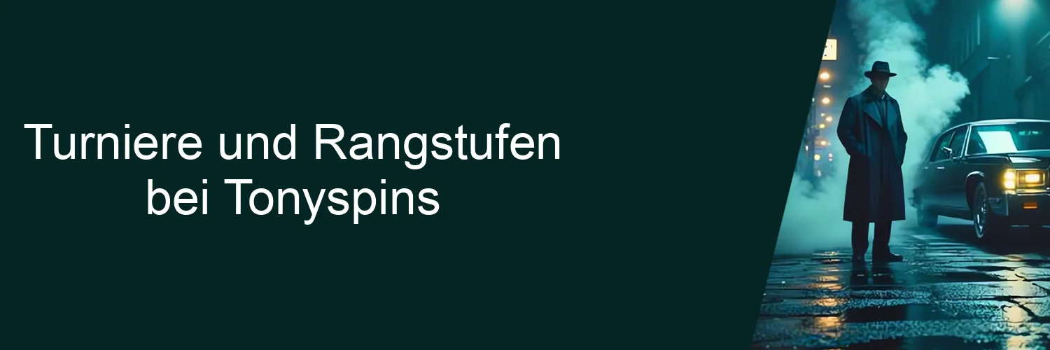 Turniere und Rangstufen bei Tonyspins